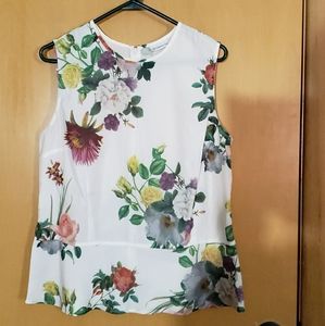 Sleeveless Peplum blouse